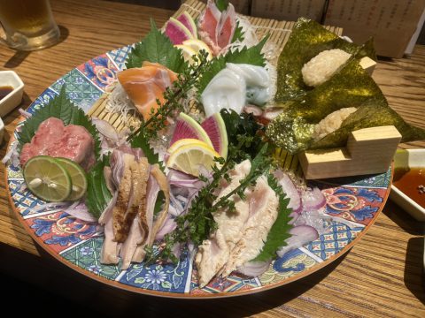 本多劇場の後に夜ごはん