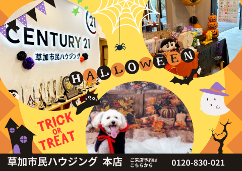 店内ハロウィン仕様になりました