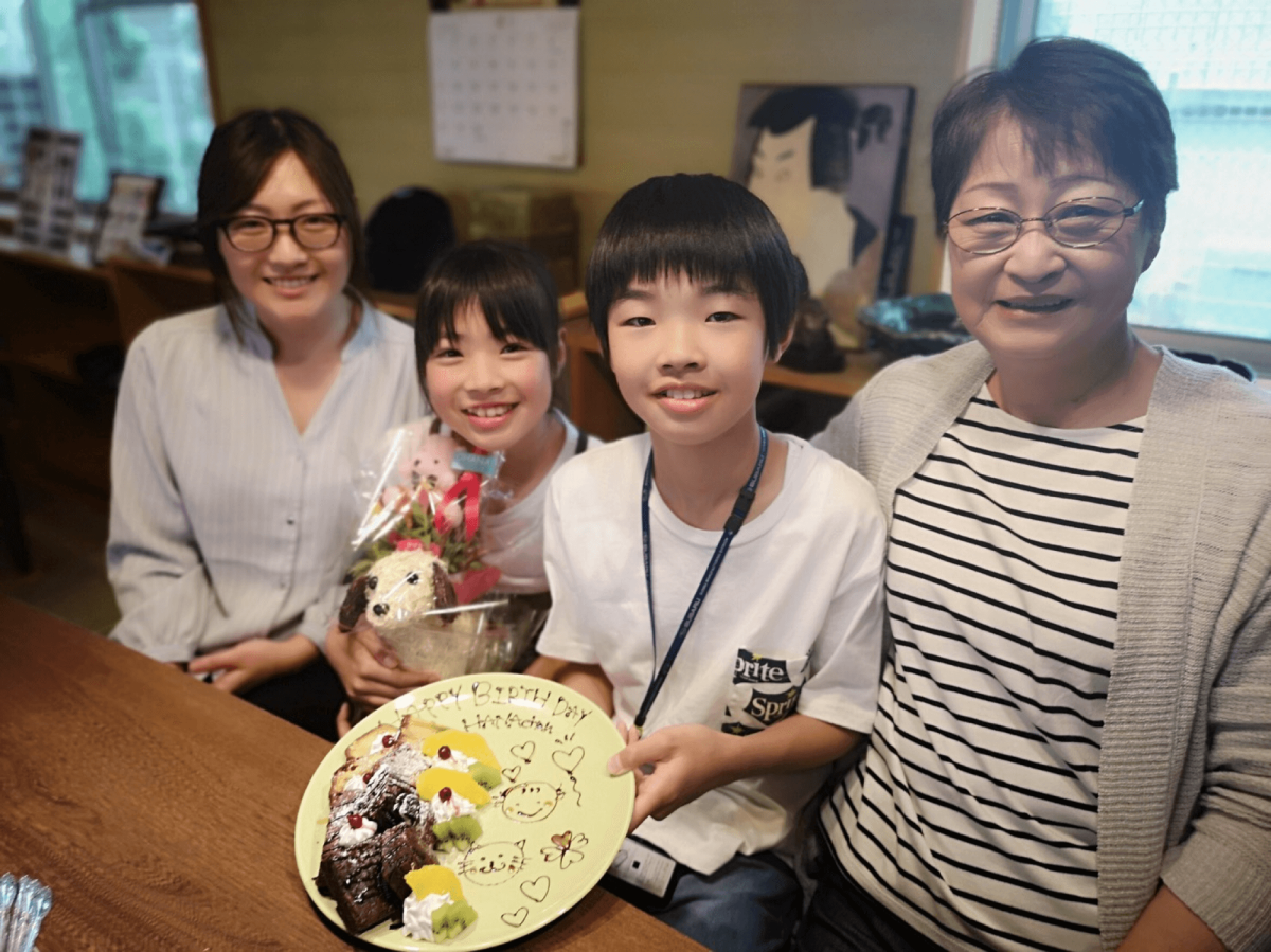 幸せで溢れるご家族