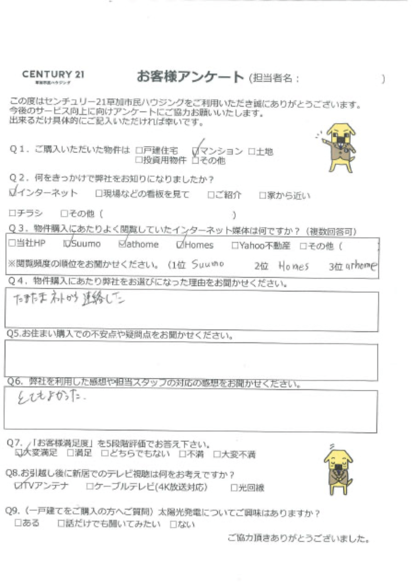 陽当りの良いマンション！