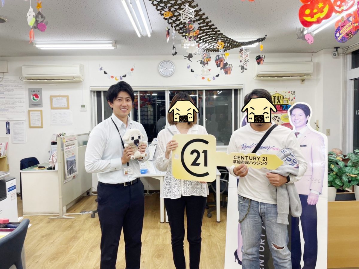素敵な一戸建てにお引越し