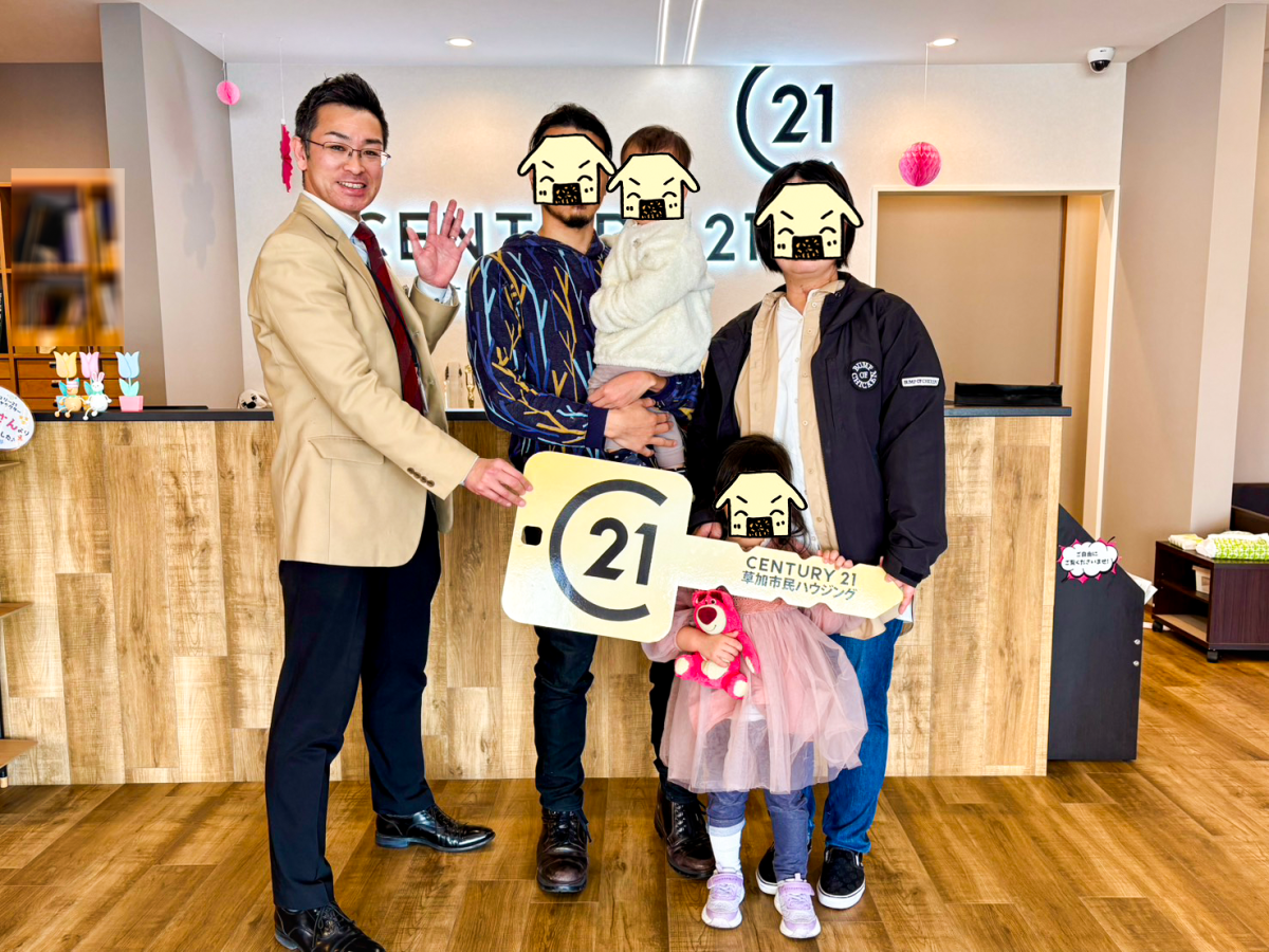 広い倉庫がある日当たりの良いおうち