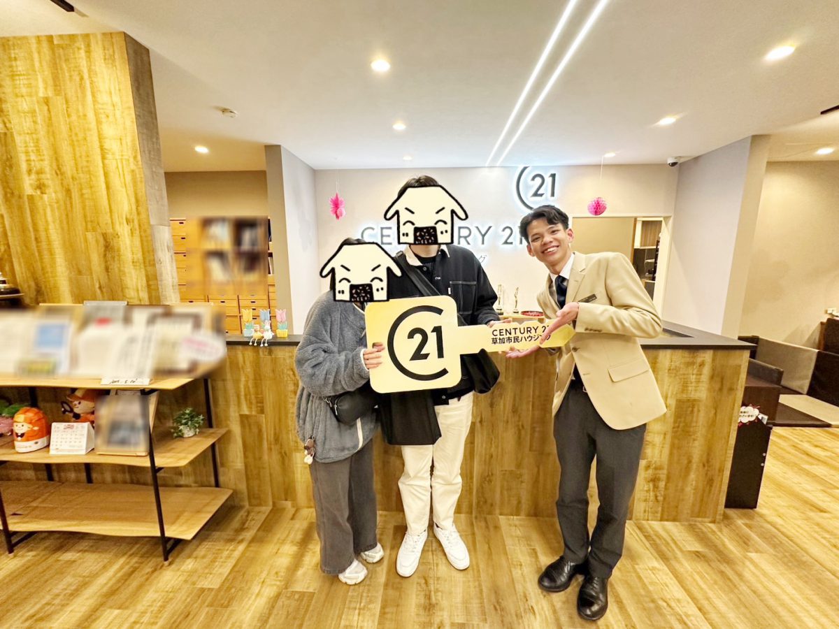 楽しく家探しができました