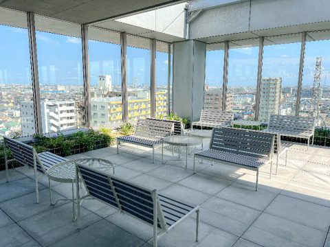 草加の景色を一望｜市役所展望テラスのご案内