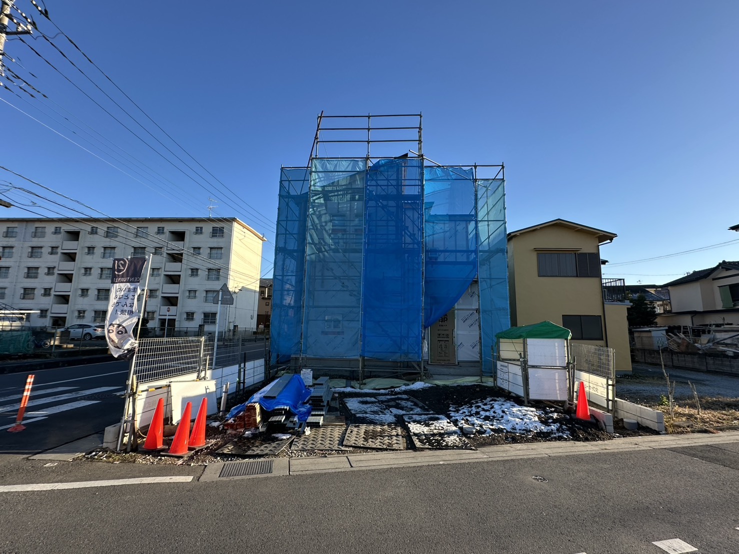 草加市青柳8丁目・稲荷4丁目 新築一戸建て 上棟のお知らせ