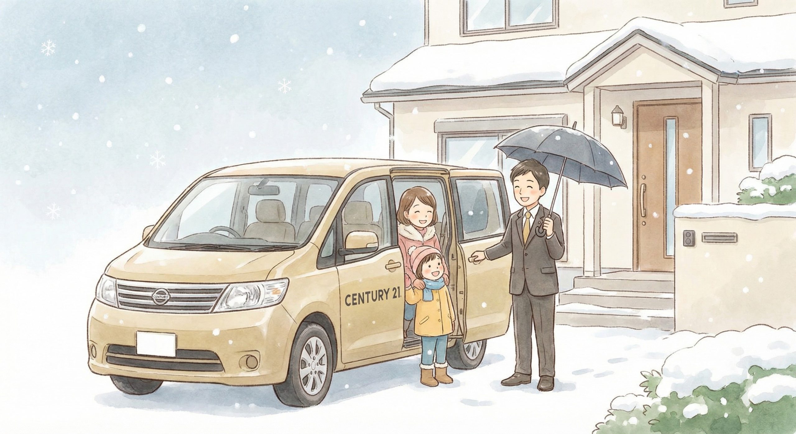 【雪の日も営業中】投票ついでのご相談大歓迎です(無料送迎あり)